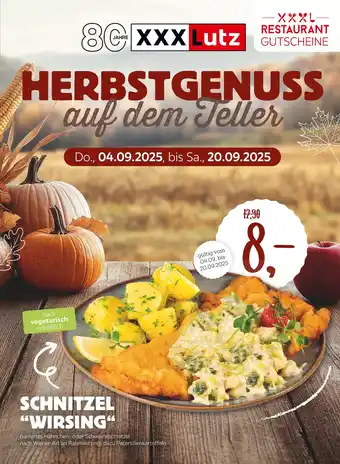 XXXLutz Schnitzel wirsing Angebot