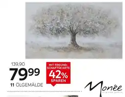 XXXLutz Monée ölgemälde „baum“ Angebot