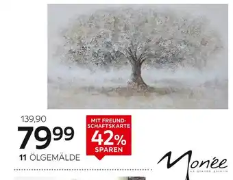 XXXLutz Monée ölgemälde „baum“ Angebot