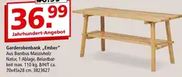 Segmüller Garderobenbank ember Angebot