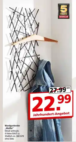Segmüller Wandgarderobe melilla Angebot