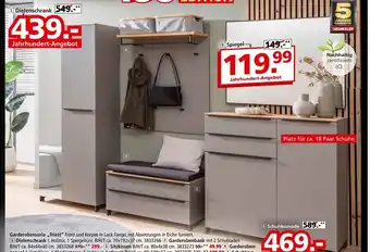 Segmüller Garderobenserie „triest“ Angebot