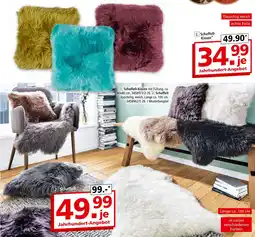 Segmüller Schaffell-kissen Angebot