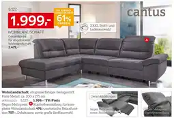 XXXLutz Cantus wohnlandschaft Angebot