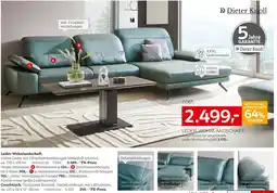 XXXLutz Dieter knoll leder-wohnlandschaft oder couchtisch Angebot