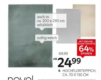 XXXLutz Novel hochflorteppich „lagos“ Angebot