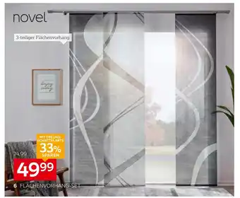 XXXLutz Novel flächenvorhang-set „wave“ Angebot