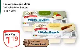 Globus Leckermäulchen milch-quark minis Angebot