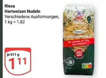 Globus Riesa hartweizen nudeln Angebot