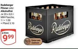 Globus Radeberger pilsner oder alkoholfrei Angebot