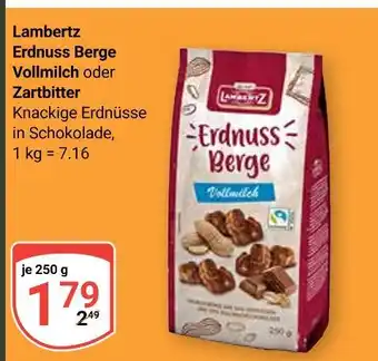 Globus Lambertz erdnuss berge vollmilch Angebot