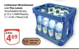 Globus Lichtenauer mineralwasser Angebot