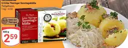 Globus Heichelheimer 6 echte thüringer sonntagsklöße Angebot