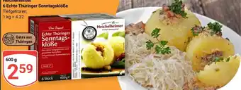 Globus Heichelheimer 6 echte thüringer sonntagsklöße Angebot