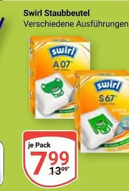 Globus Swirl staubbeutel Angebot