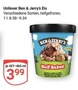 Globus Ben & jerry's half baked Angebot