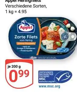 Globus Appel heringfilets Angebot