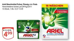 Globus Ariel waschmittel pulver Angebot