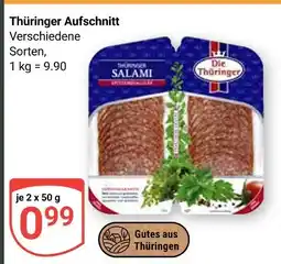 Globus Die thüringer thüringer aufschnitt Angebot