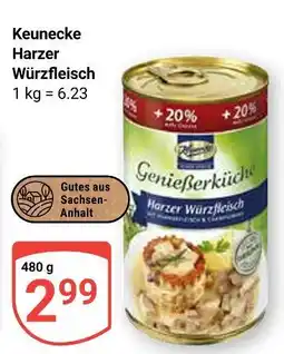 Globus Keunecke harzer würzfleisch Angebot