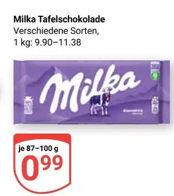 Globus Milka tafelschokolade Angebot
