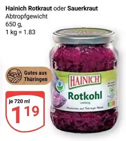 Globus Hainich rotkraut Angebot