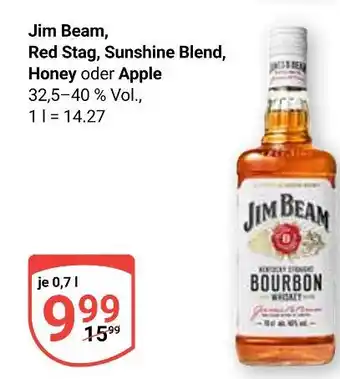 Globus Jim beam red stag Angebot
