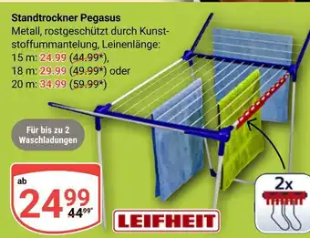 Globus Leifheit standtrockner pegasus 15 m Angebot
