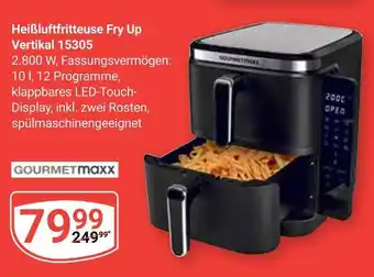 Globus Gourmetmaxx heißluftfritteuse fry up vertikal 15305 Angebot