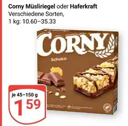 Globus Corny müsliriegel Angebot