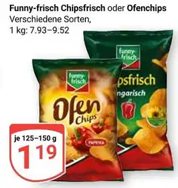 Globus Funny-frisch chipsfrisch Angebot