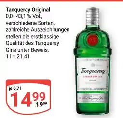 Globus Tanqueray original Angebot
