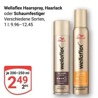 Globus Wella wellaflex haarspray Angebot