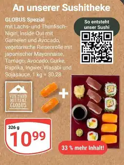 Globus Globus sushi spezial Angebot