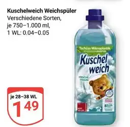 Globus Kuschelweich weichspüler Angebot