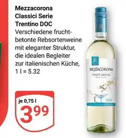 Globus Mezzacorona classici serie trentino doc Angebot