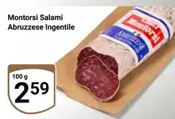 Globus Montorsi salami abruzzese ingentile Angebot