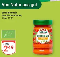 Globus Saclà bio pesto Angebot