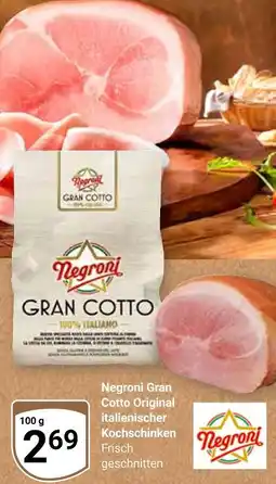 Globus Negroni gran cotto original italienischer kochschinken Angebot