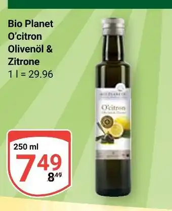 Globus Bio planet o'citron olivenöl & zitrone Angebot