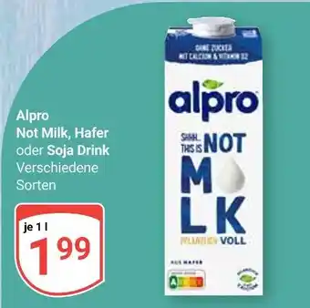 Globus Alpro not milk Angebot