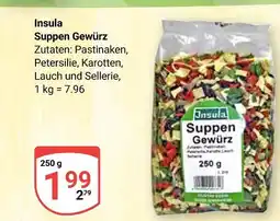 Globus Insula suppen gewürz Angebot