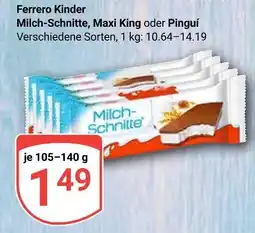 Globus Ferrero kinder milch-schnitte Angebot