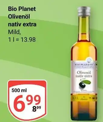 Globus Bio planet olivenöl nativ extra Angebot