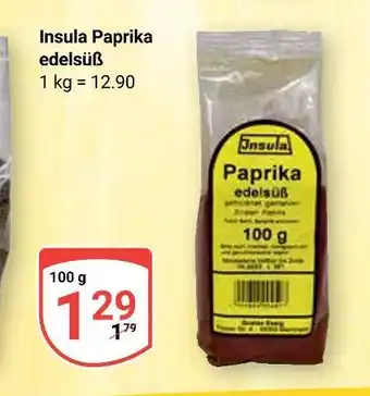 Globus Insula paprika edelsüß Angebot