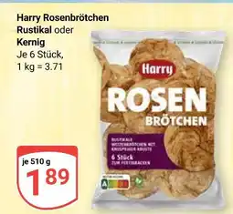 Globus Harry rosenbrötchen rustikal Angebot