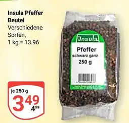 Globus Insula pfeffer beutel Angebot