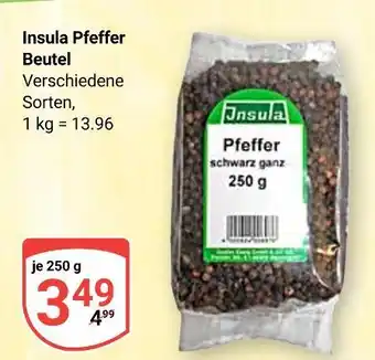 Globus Insula pfeffer beutel Angebot