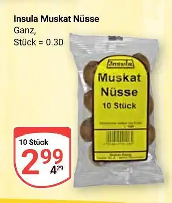 Globus Insula muskat nüsse Angebot