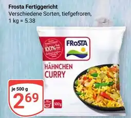 Globus Frosta fertiggericht hähnchen curry Angebot